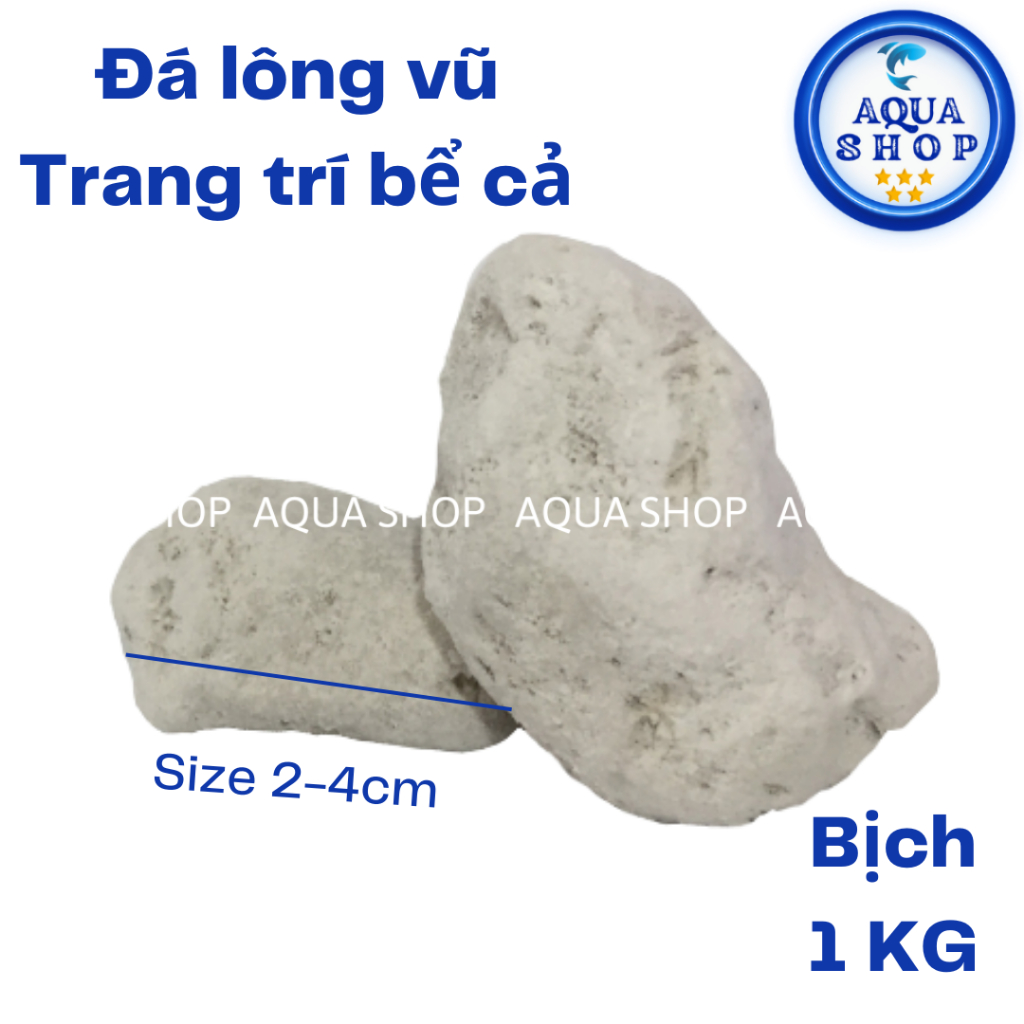 Đá lông vũ - nham thạch trắng