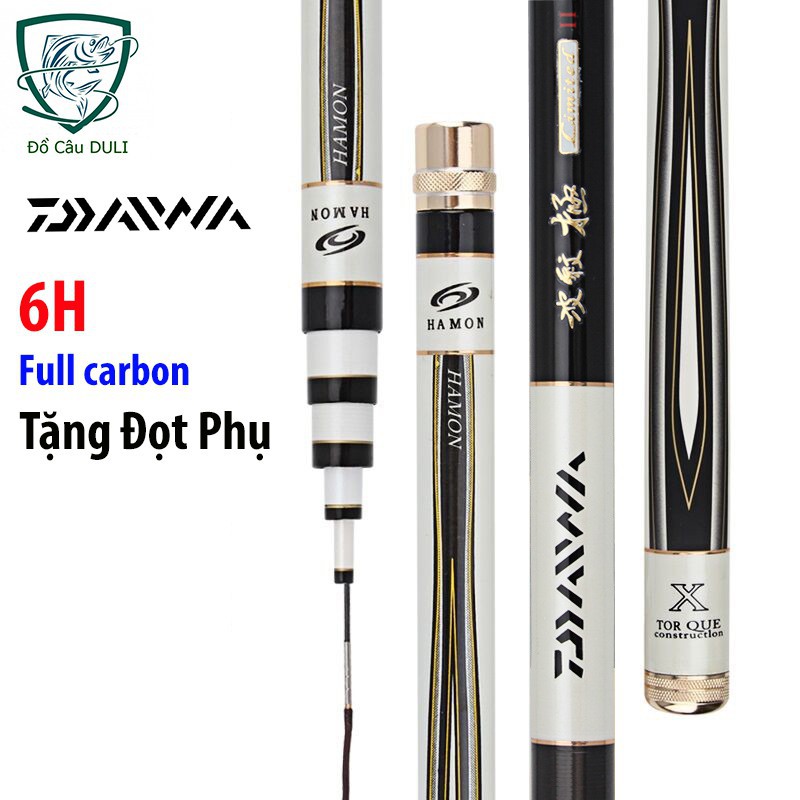 Cần Câu Tay 6H Daiwa Hamon Full carbon siêu nhẹ CAN-CT-6H-01 - DULI  (xả hàng giảm giá và cam kết bả