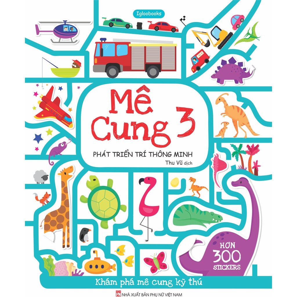 Sách - Cuốn Mê Cung 3 - Phát triển trí thông minh