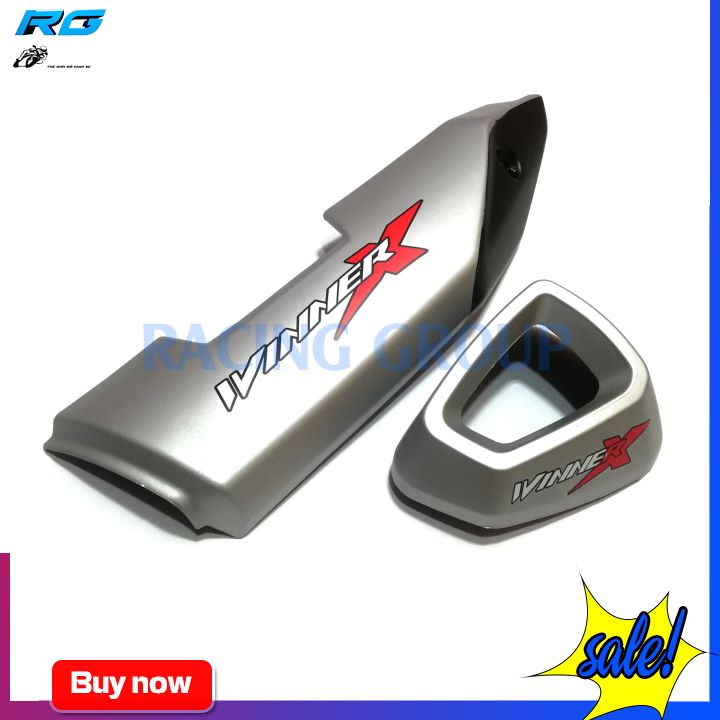 Bộ Ốp Pô Và Chụp Đít Pô Xe Máy Winner X Nhiều Màu Sắc Lựa Chọn