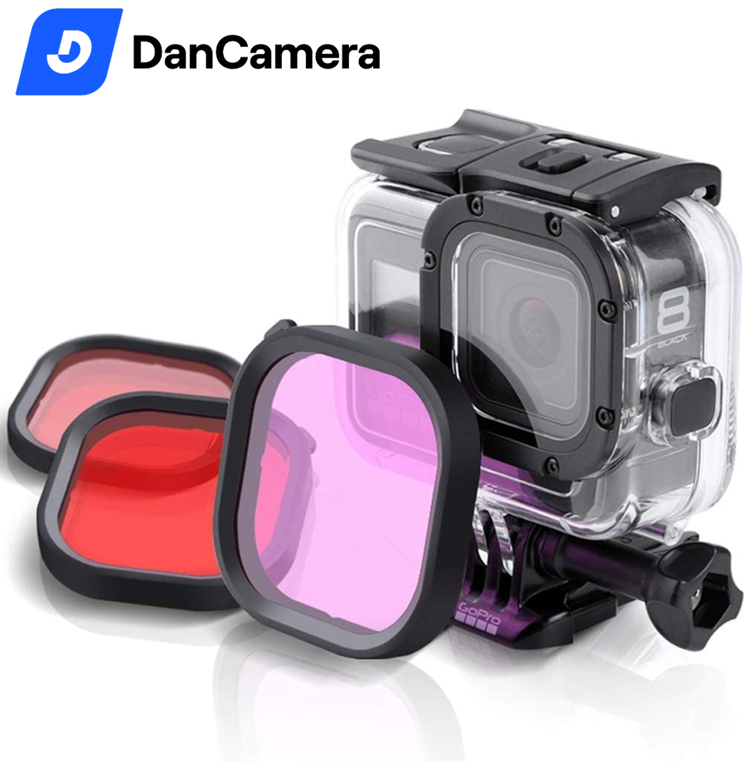 Kính lọc màu cho gopro 8/9/10 | gopro dive filter kit