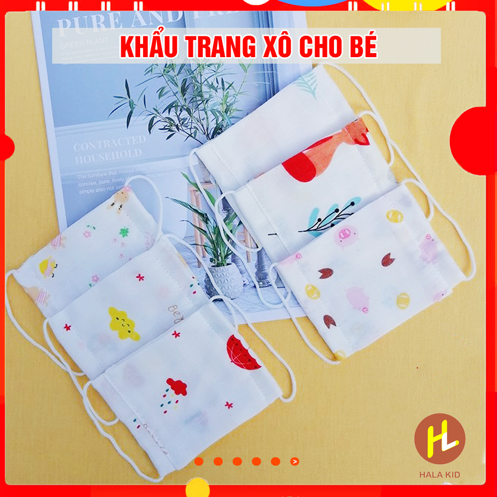 Khẩu trang xô bảo vệ an toàn cho bé ( 0-4 tuổi)