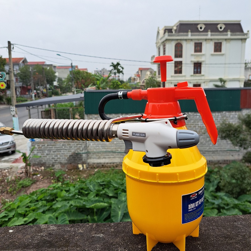 Máy tạo khói cầm tay, bình phun khói mini thích hợp tạo khói chụp ảnh, phun đuổi côn trùng, ruồi muỗi