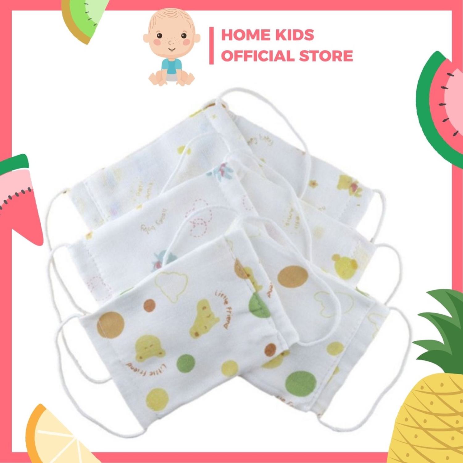 Khẩu trang xô mềm mại an toàn cho bé
