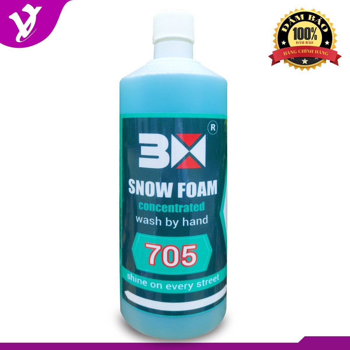 Nước rửa xe bọt tuyết chuyên dụng 705 1000ml tạo nhiều bọt