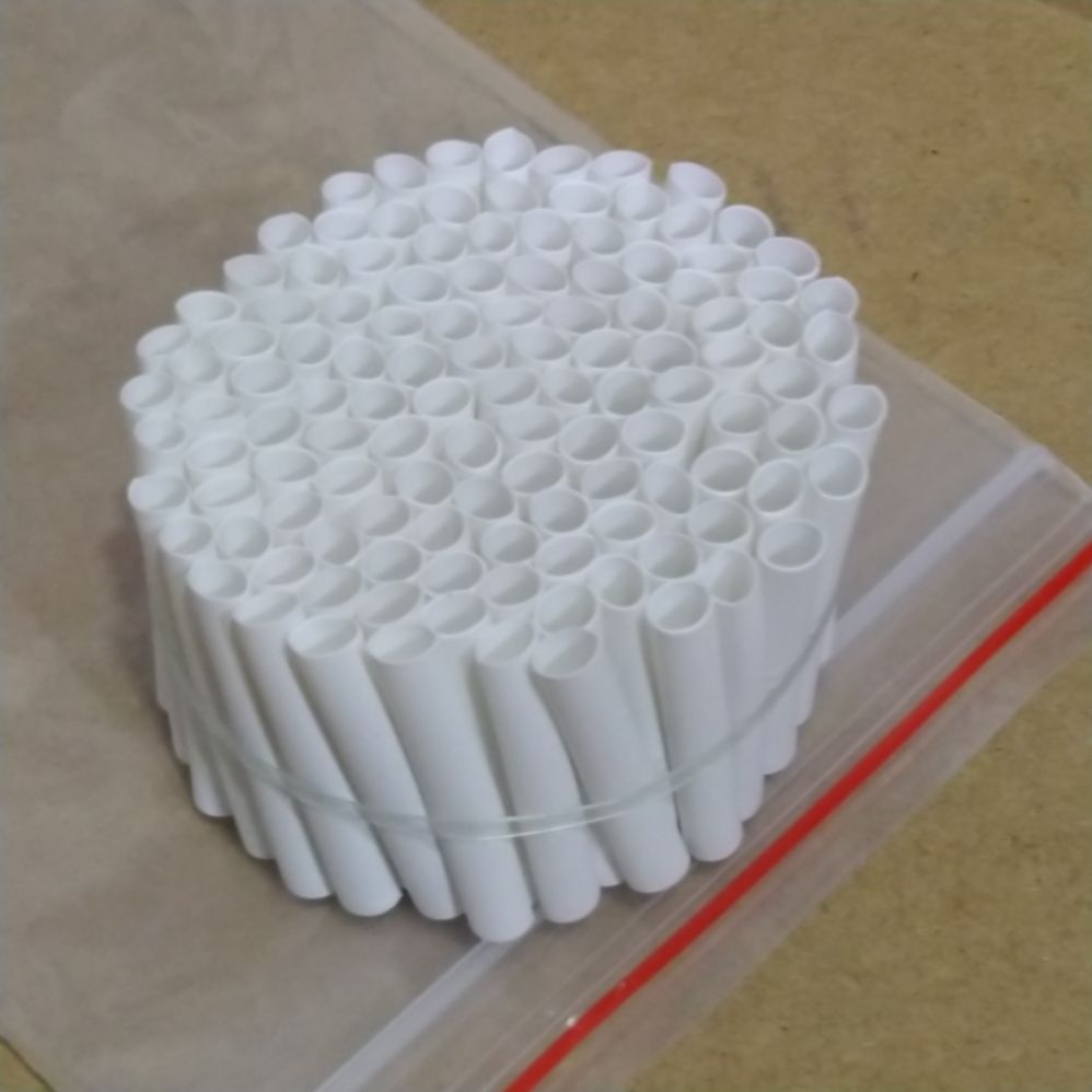 [HCM]100 ống gen co nhiệt màu trắng phi 4 cắt sẵn 4cm.