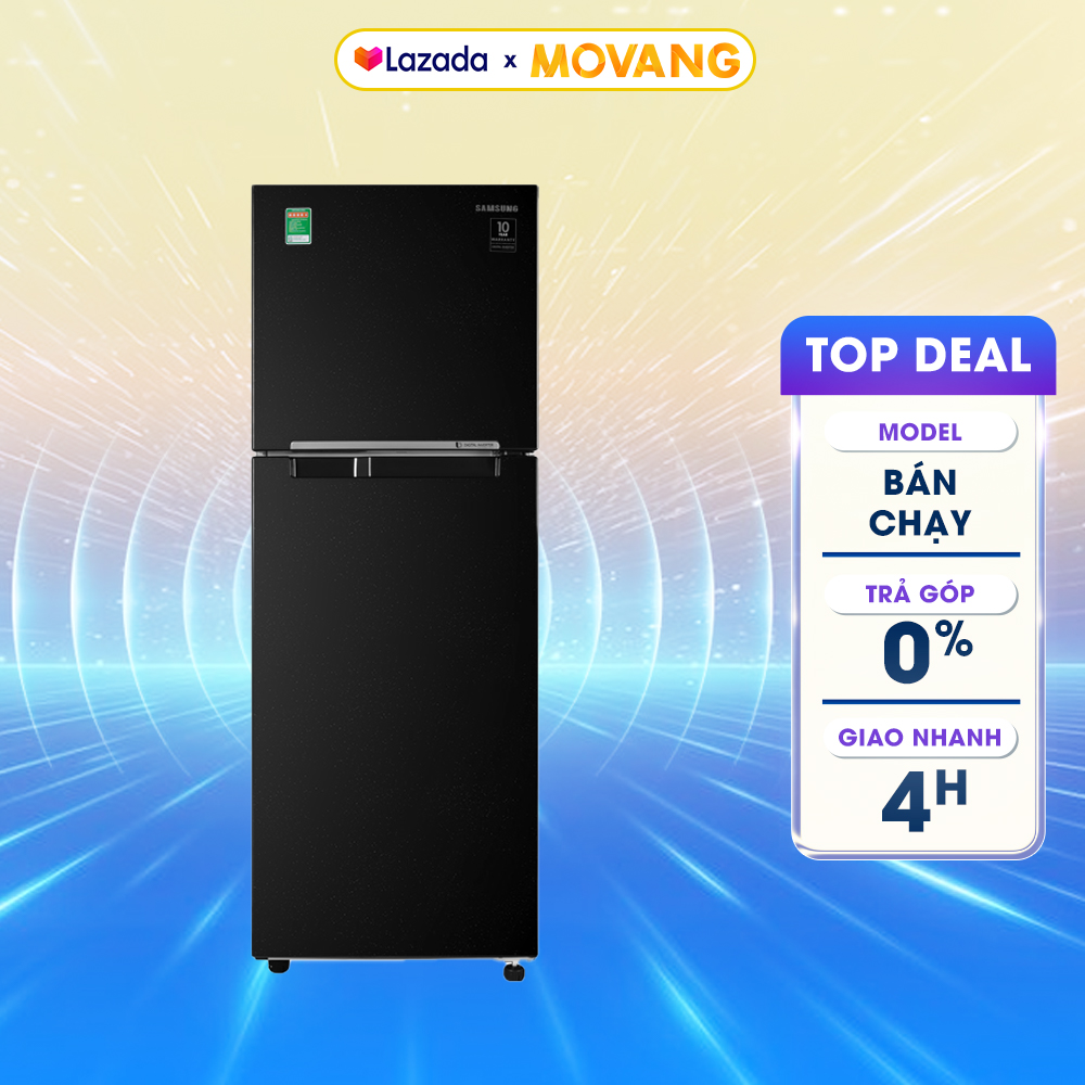 [GIAO TẠI HCM] -  Tủ lạnh Samsung Inverter 236 lít RT22M4032BU/SV - Dung tích 236 lít Công nghệ Inverter