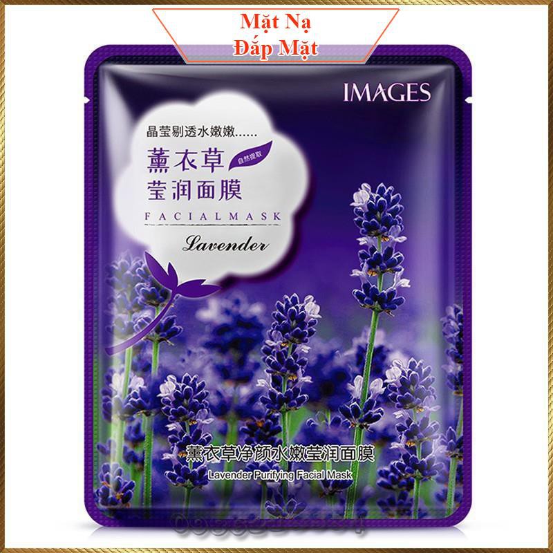 Mặt nạ Hoa Oải Hương Images Lavender Mask dưỡng ẩm mềm mịn săn chắc thải độc da ILF1