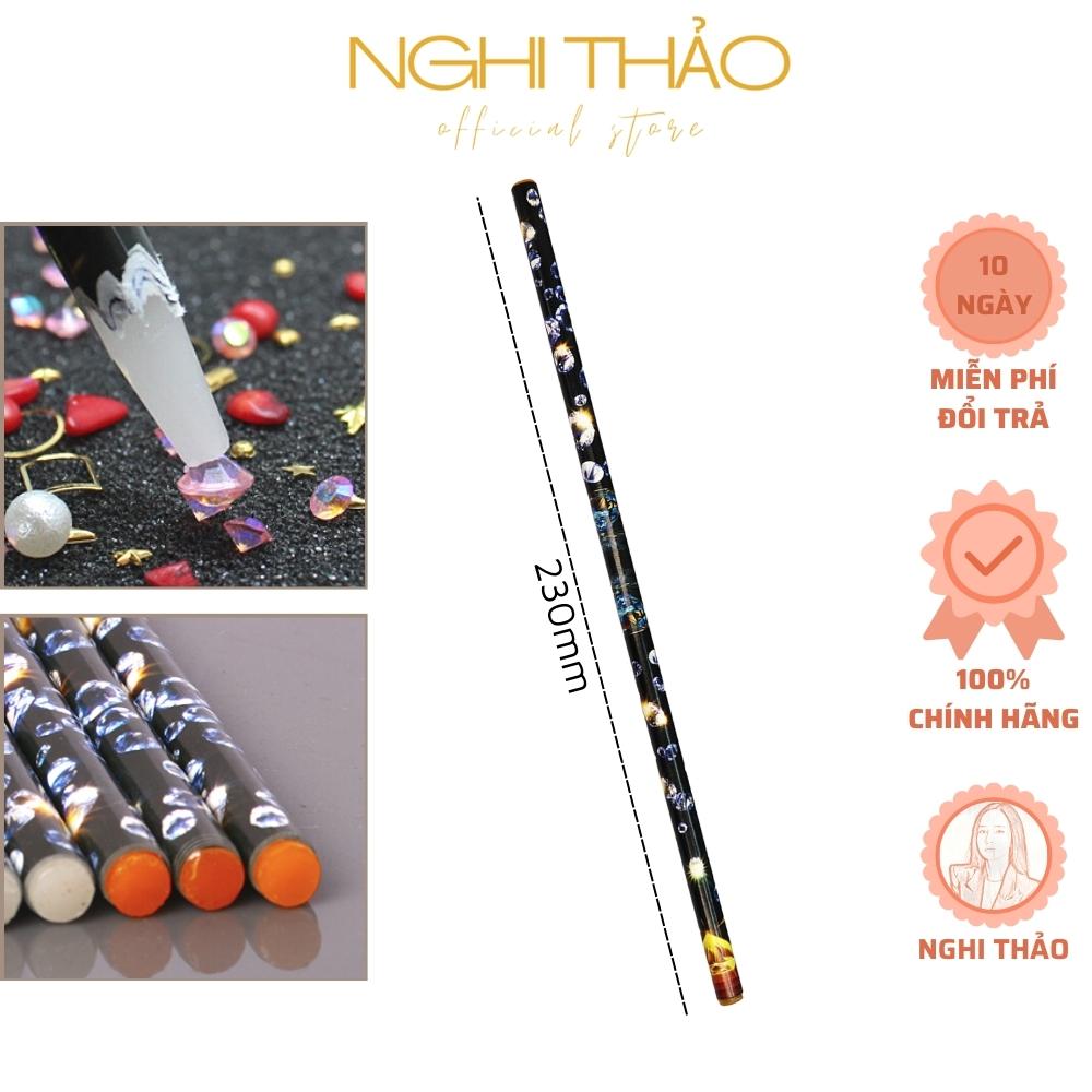 Bút chấm đá nail nghi thảo