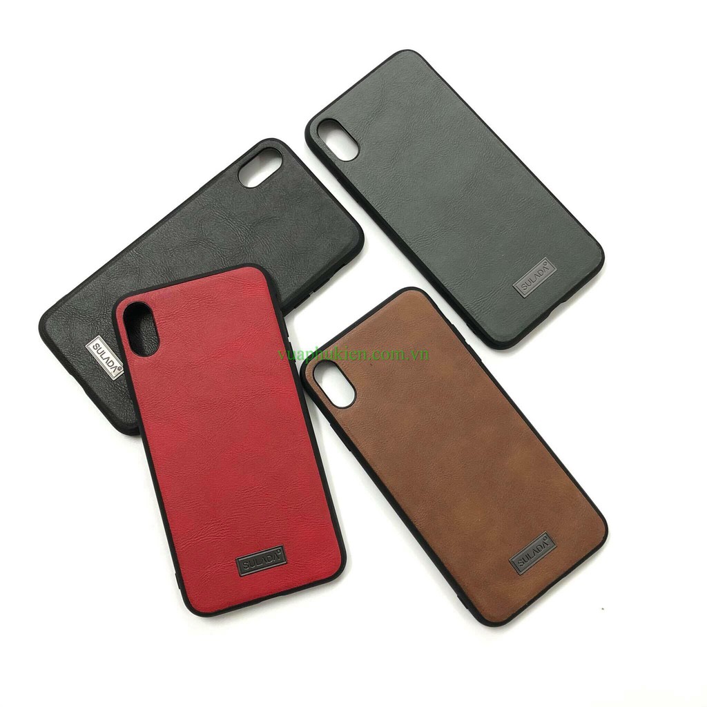 Ốp lưng SULADA da cho iPhone 12/12 Mini/12 Pro/12 Pro Max/11 Pro/11 Pro Max/XS Max/Xr/X/XS da nhập khẩu cao cấp