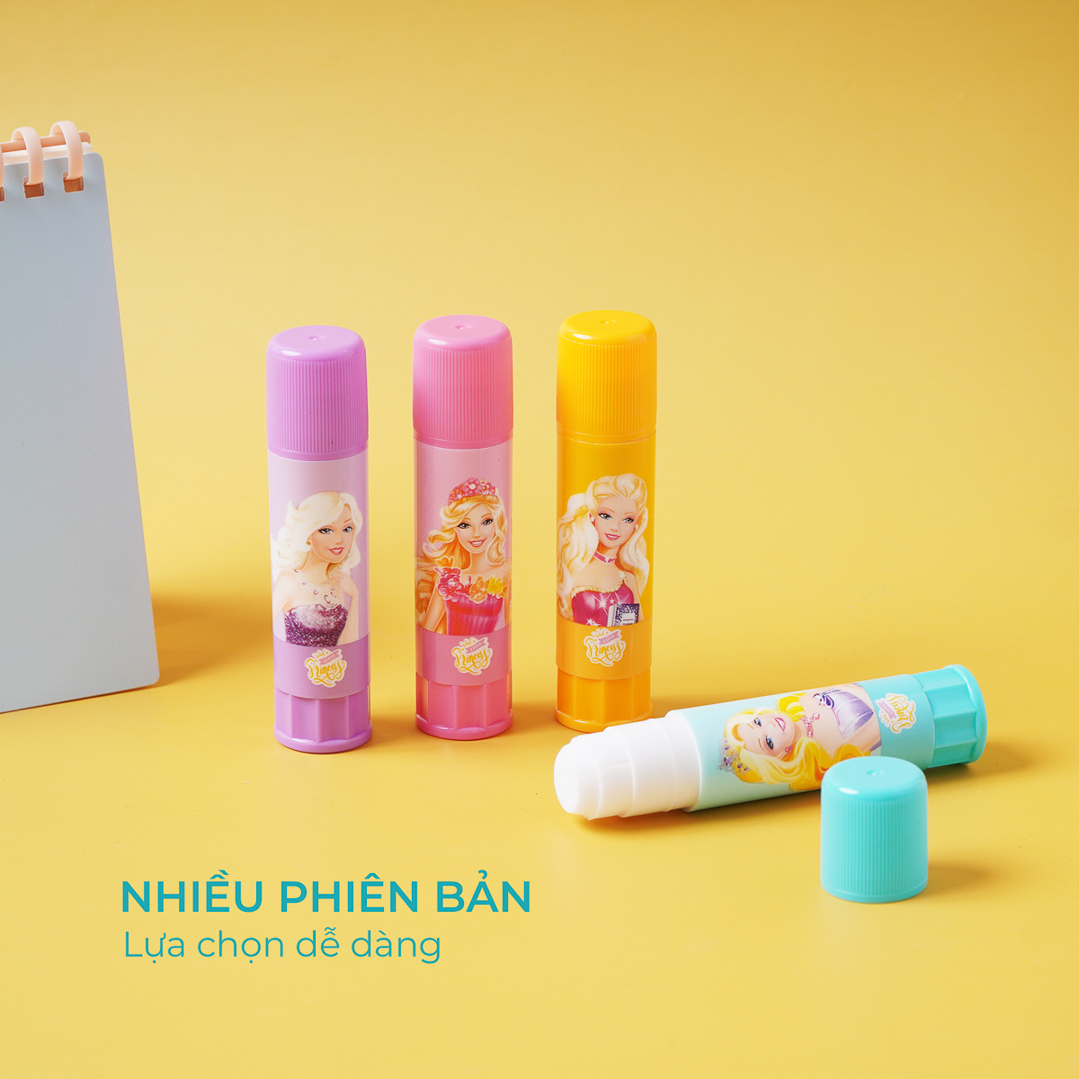 Keo khô dán giấy classmate 9g cho học sinh hình công chúa dễ thương gt13-pr