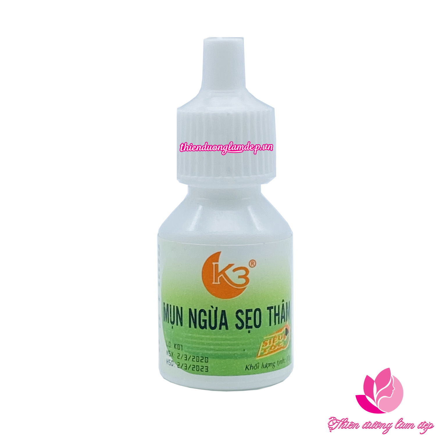 Kem mụn K3 hết mụn siêu tốc 24h ngừa thâm liền sẹo 10g