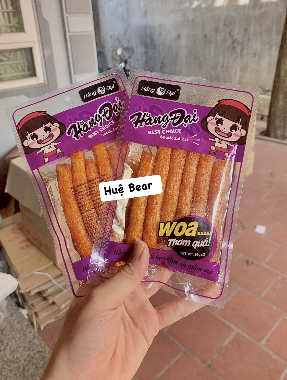 2goi snack hằng đại zai zai