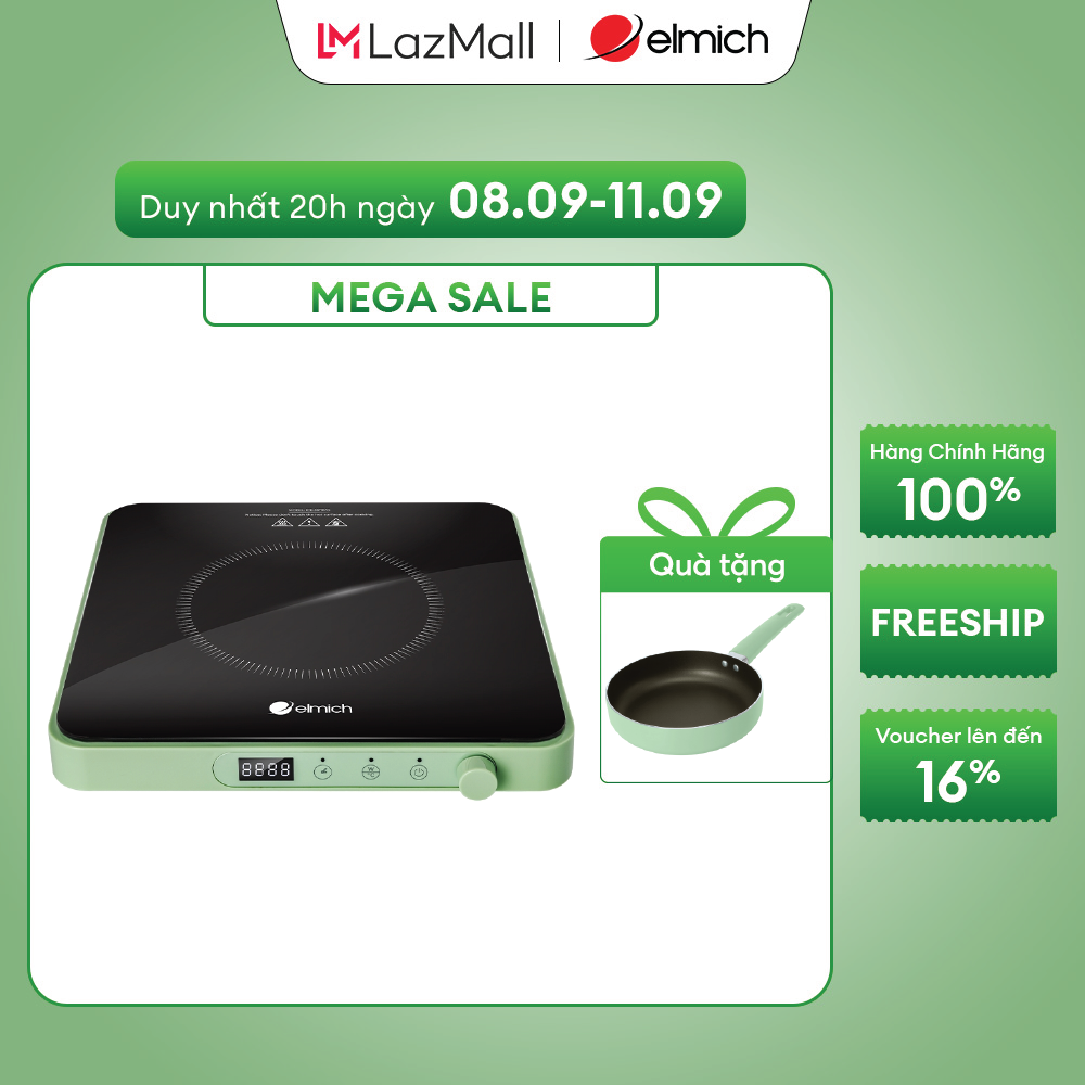 (Chỉ 20h ngày 09-12.10)Bếp điện từ Elmich ICE 3879
