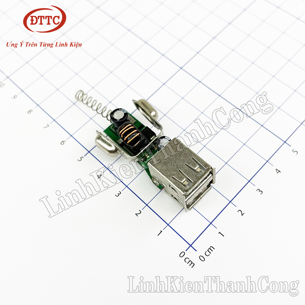 Mạch tẩu sạc đầu vào 6-12v, ra 5v 2.4a, 2 cổng usb
