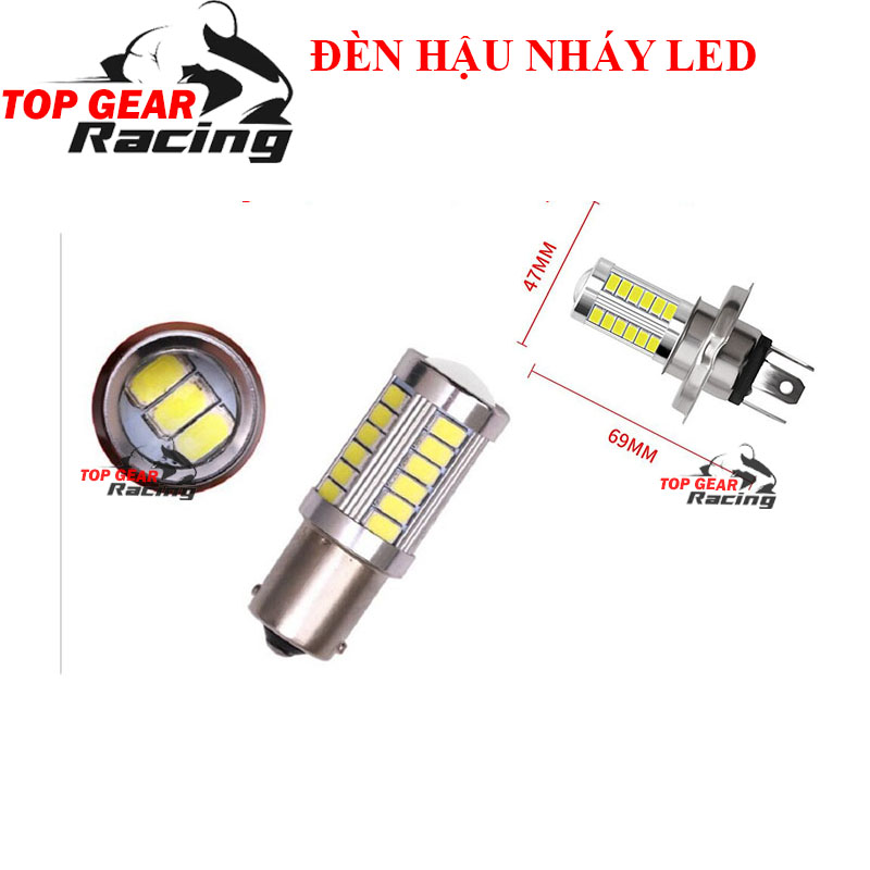 Đèn hậu nháy f1 stop 33 tim led nhiều chế độ