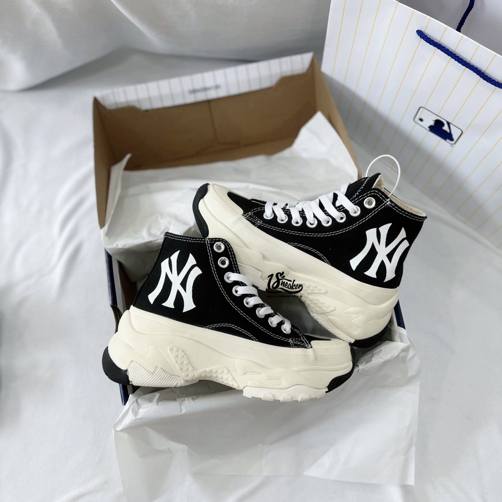 Giày MLB Chunky High Chính Hãng Nhập Khẩu Từ Hàn Quốc  Authentic Sneaker