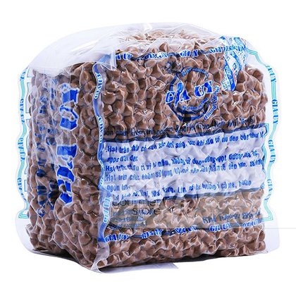 2Kg Trân Châu Đen Gia Uy Khô, Trân Châu Trắng Hàng Huy, Đậu Tiên Dou Xian Sống - Nguyên Liệu Trà Sữa - trắng châu trắng