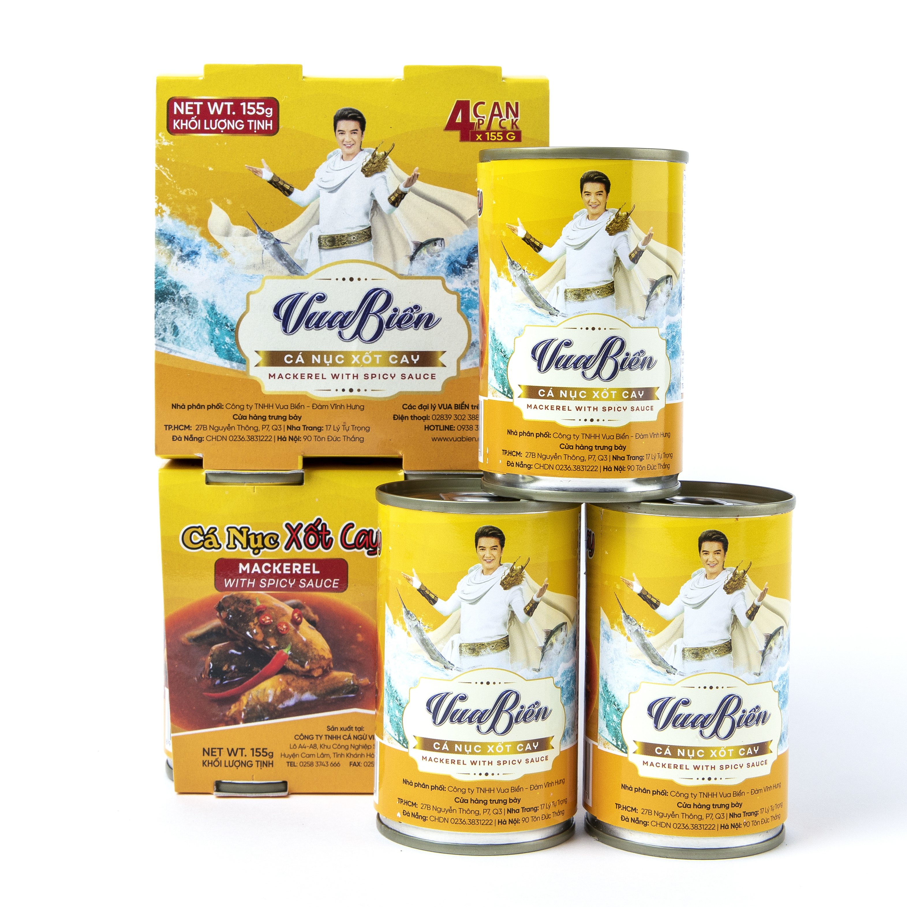 CÁ NỤC XỐT CAY VUA BIỂN 155G