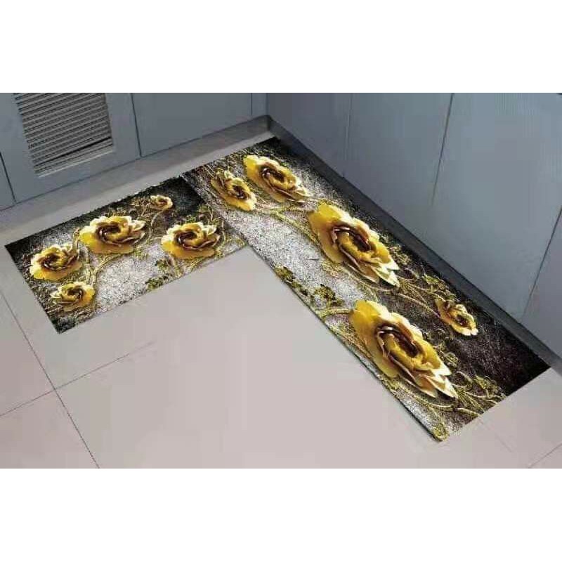 Thảm bếp bộ đôi, lót chân chống trượt tiện lợi