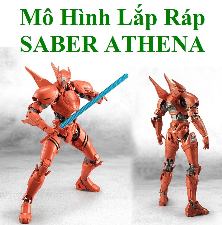Mô Hình Lắp Ráp Bandai High Grade Pacific Rim:  Uprising SABER  ATHENA.