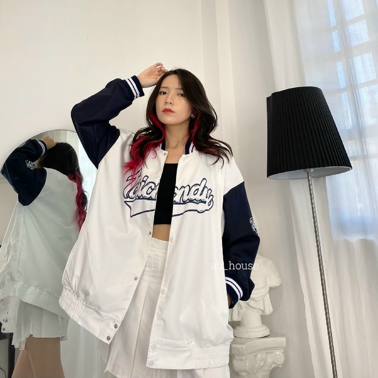 Áo Khoác Dù bomber nam nữ thời trang hàn quốc,chất dù hai lớp