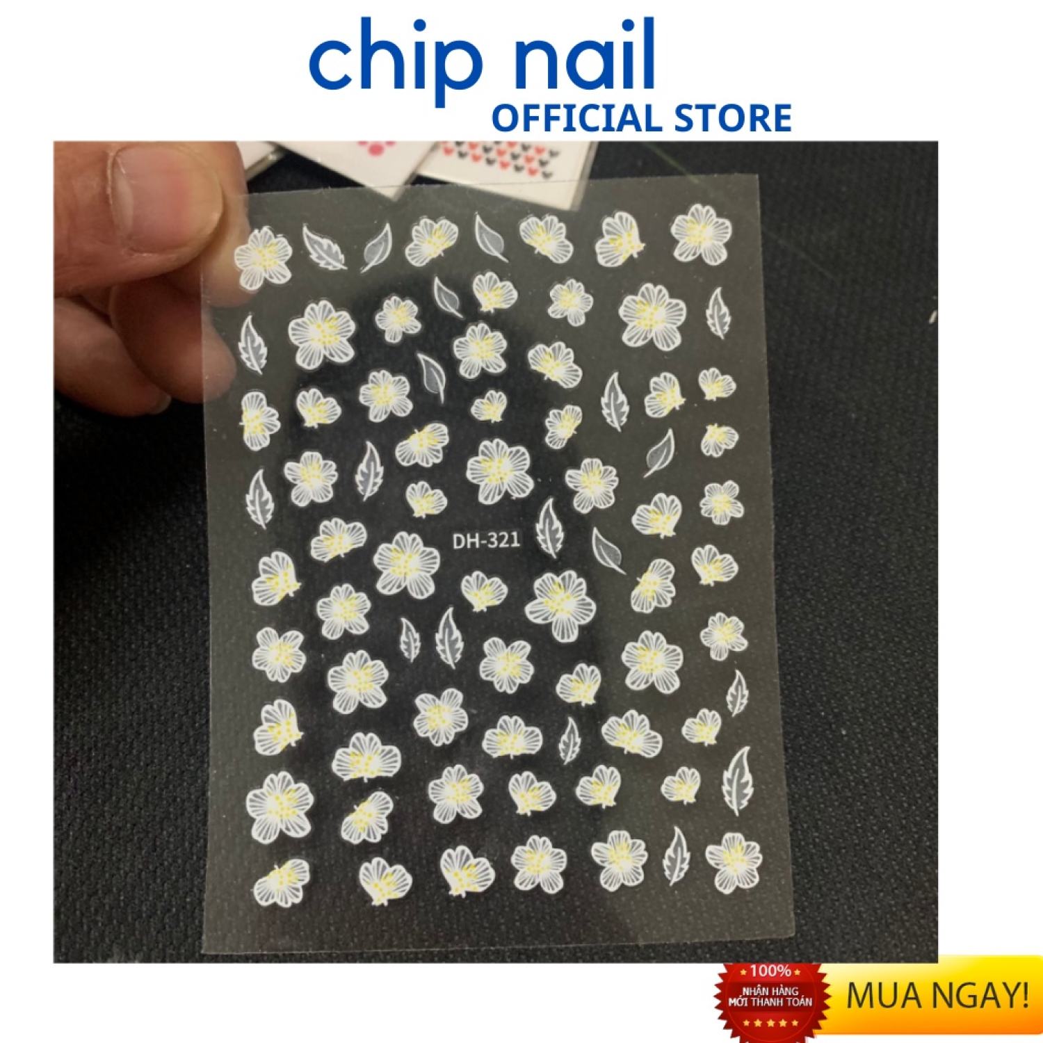 Sticker miếng dán móng tay mã DH-321
