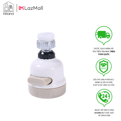 Đầu nối tăng áp vòi rửa bát - vòi rửa chén tăng áp xoay 360 độ, Vòi nước tăng áp - Vòi rửa bát - vòi chậu rửa bát