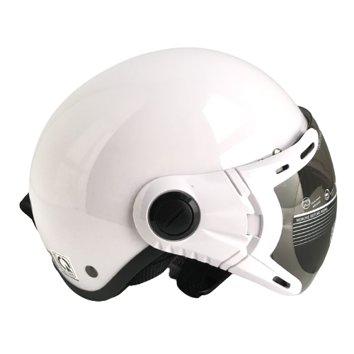 Mũ bảo hiểm nửa đầu kính chống lóa cao cấp GRS A33K