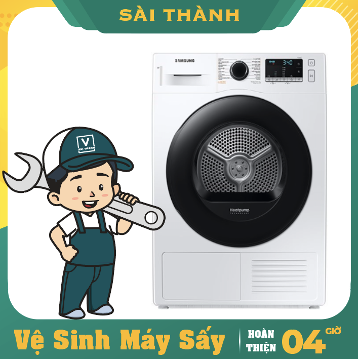 [HCM] Dịch Vụ Vệ sinh Máy Giặt - Lồng Ngang - Điện máy Sài Thành