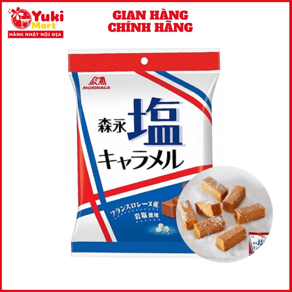 Kẹo Caramen muối Morinaga 92g