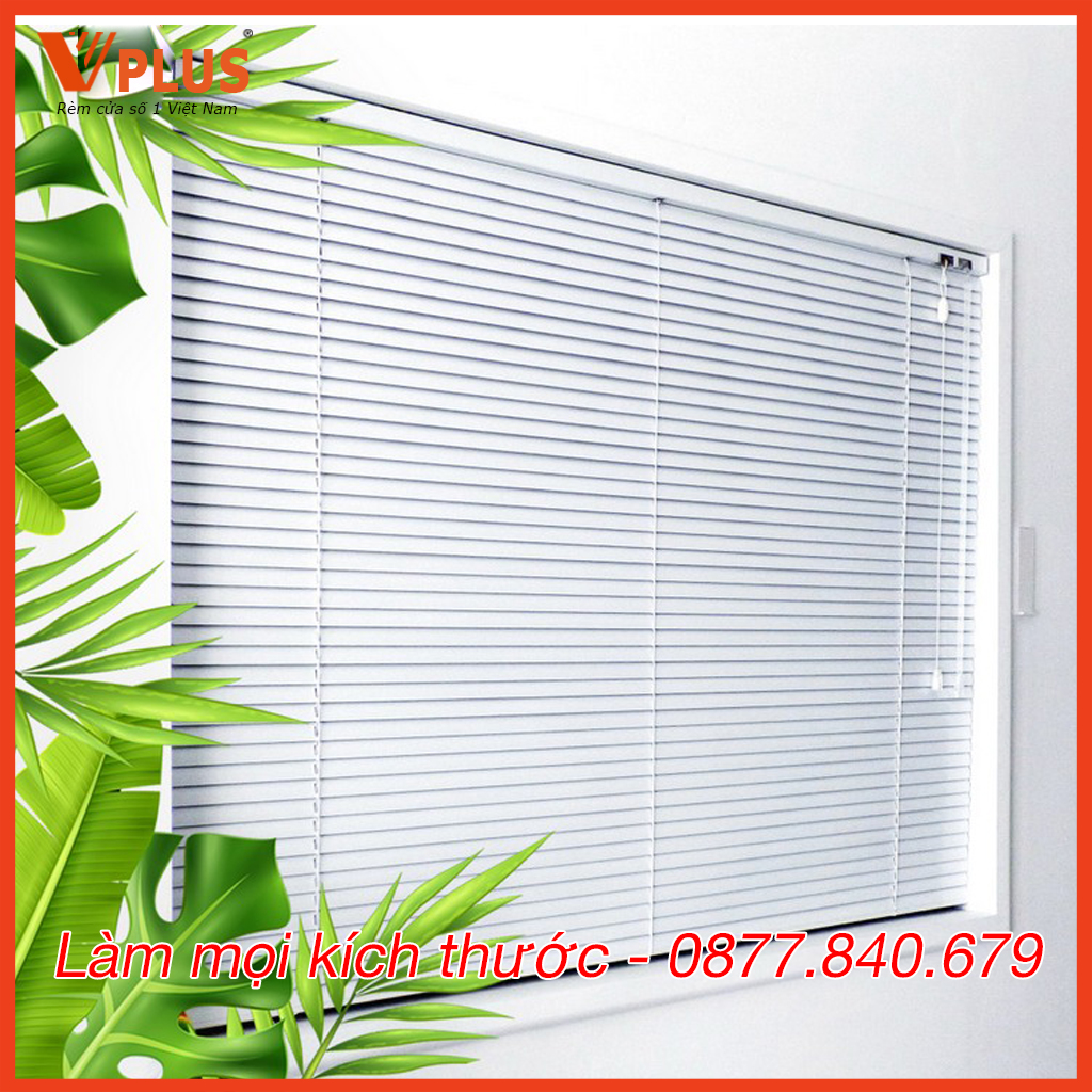 Rèm Sáo Nhôm Vplus, Rèm Che Nắng Cửa Sổ Phòng Ngủ Phòng Khách Văn Phòng Chất Liệu Cao Cấp, Làm Mọi Kích Thước