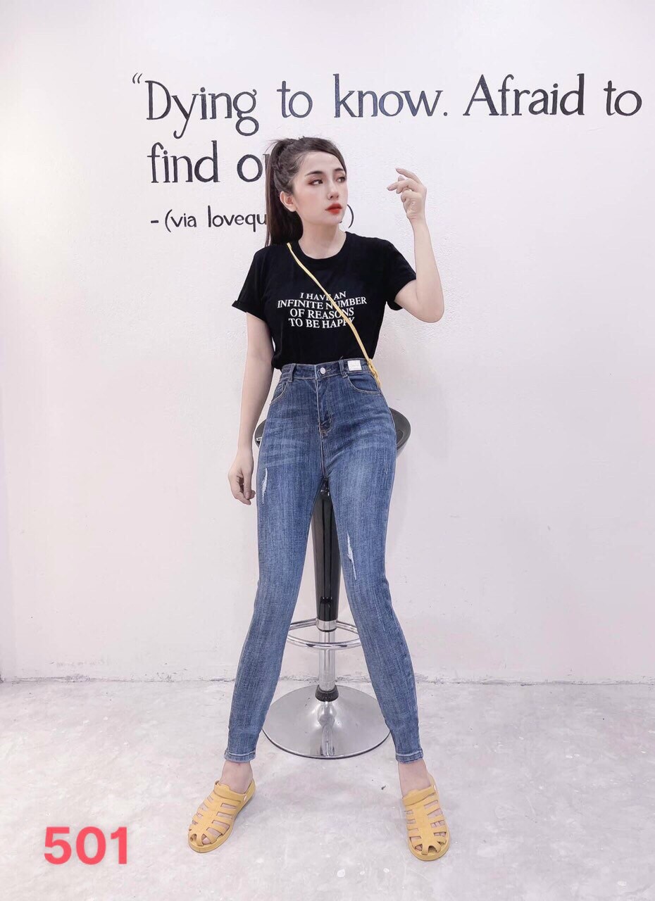 quần jean nữcao cấp win 268 màu xanh AN NHIÊN STORE MẪU MỚI M501 thiết kế đơn giản trẻ trung siêu hót hiện đại phong cách hàn quốc thời trang An Nhiên store9999 AN230002