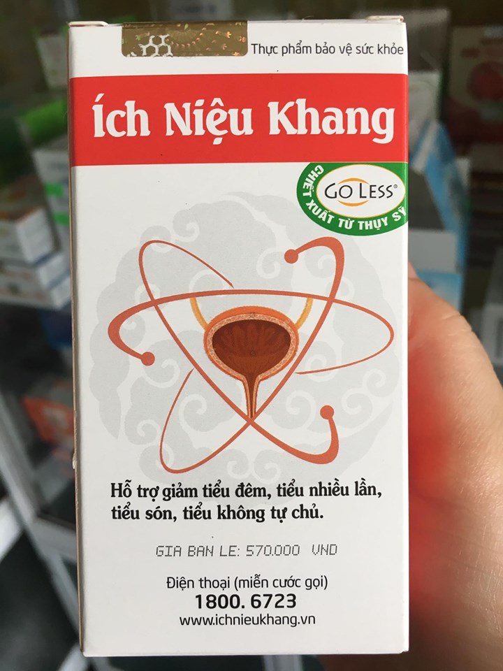 ÍCH NIỆU KHANG LỌ 80 VIÊN -  GIẢM TIỂU ĐÊM