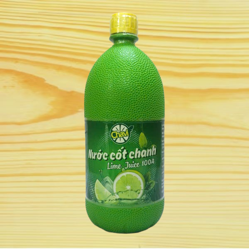 CHAVI [Chai 1 Lít] NƯỚC CỐT CHANH Lime Juice