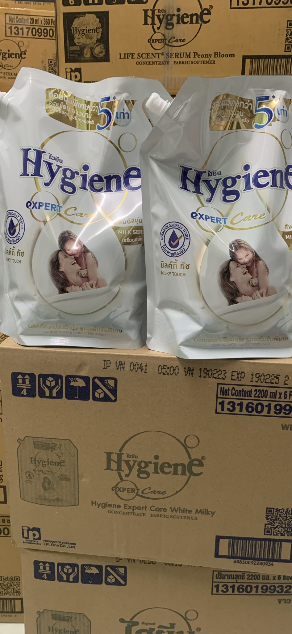 Hong thuy thai lan nước xã vải hygiene túi 1.300ml