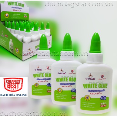 Keo sữa gstar 40g