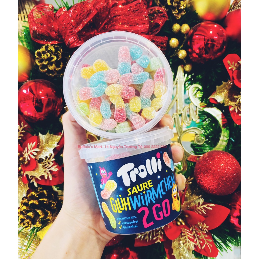 Kẹo dẻo đom đóm Trolli 150g- Hàng nhập khẩu chính hãng