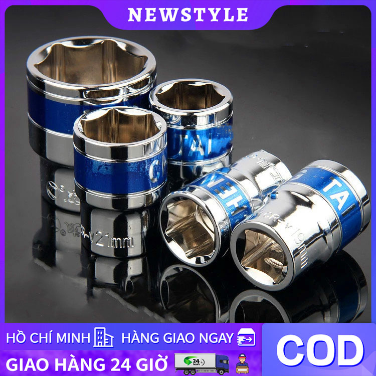 Neđầu tuýp ngắn barker 1/2 8mm-32mm bán lẻ từng cái