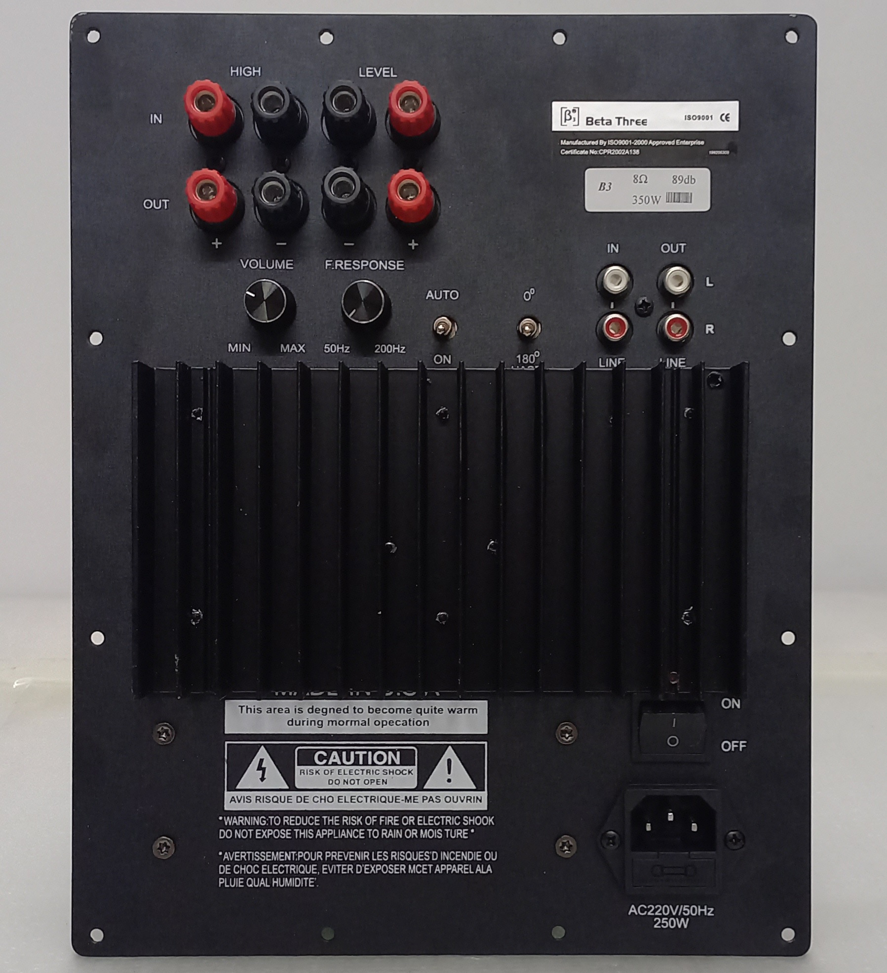 MẠCH LOA SUB SÒ TO CHO BASS 20,25,30,40