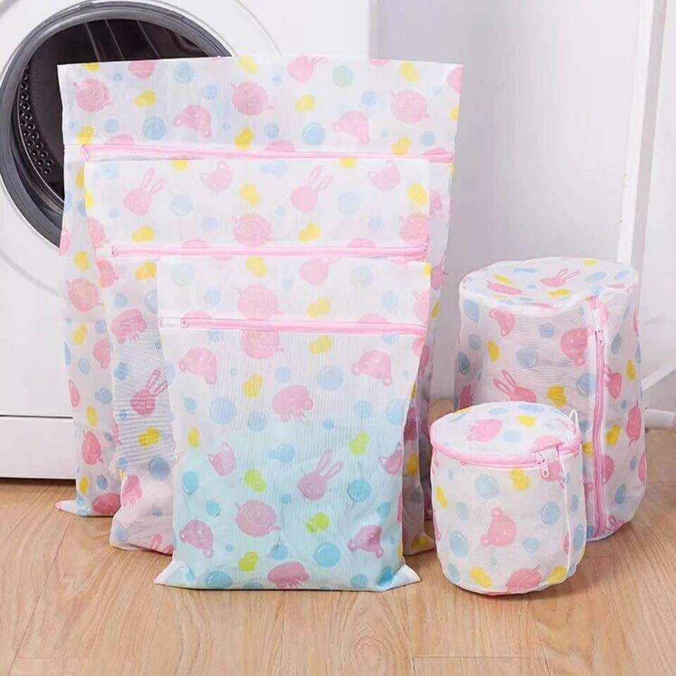 Set 5 túi giặt quần áo đủ size - Bộ túi giặt đồ máy giặt nhiều phân loại Hoàng Gia 3 lớp cao cấp có dây kéo chắc chắn -Túi Lưới Giặt Đựng Quần Áo, Đồ Lót Trong Máy Giặt - Túi Giặt Bảo Quản Quần Áo