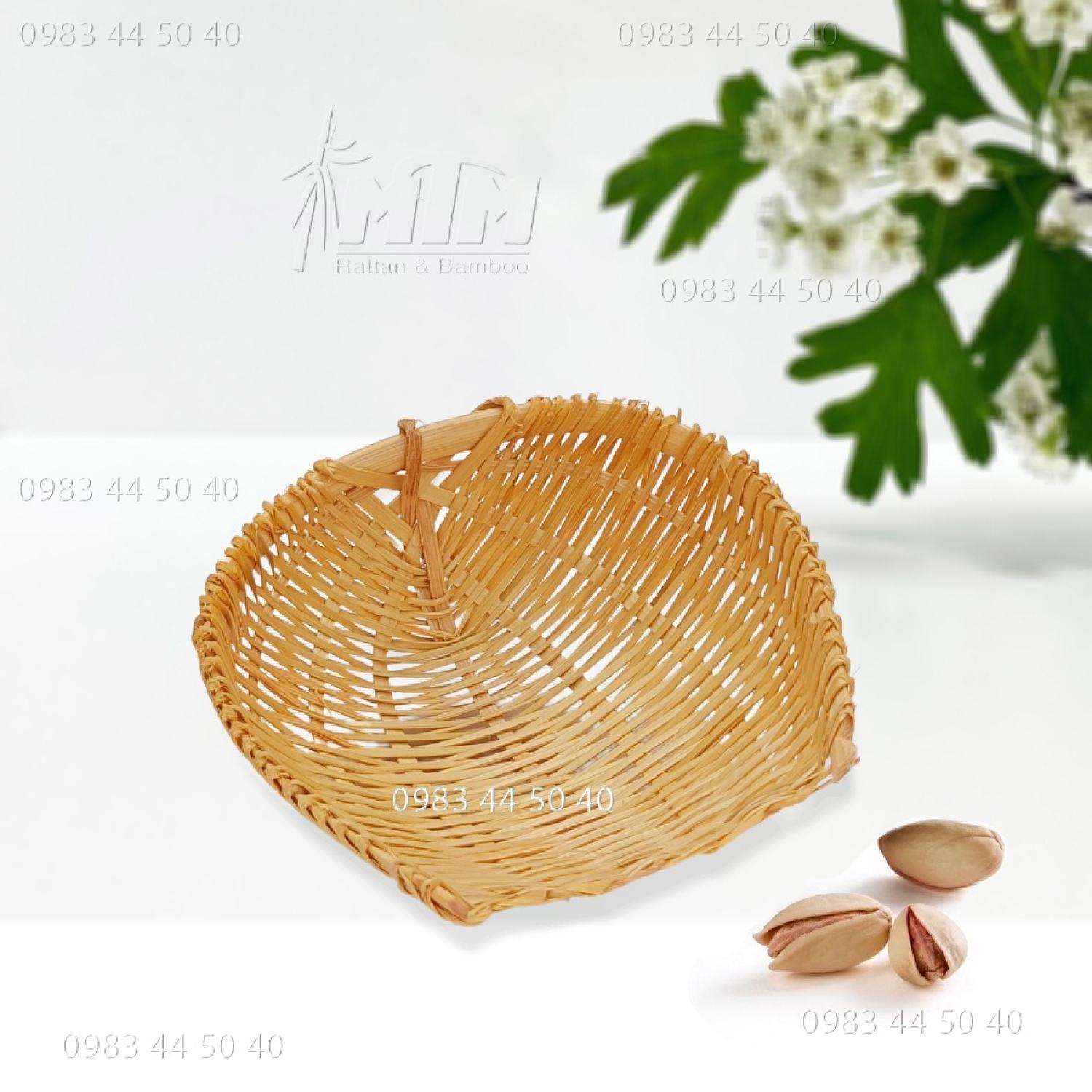 Giỏ tre mini l Ky nhí - decor/trang trí, phụ kiện chụp hình.