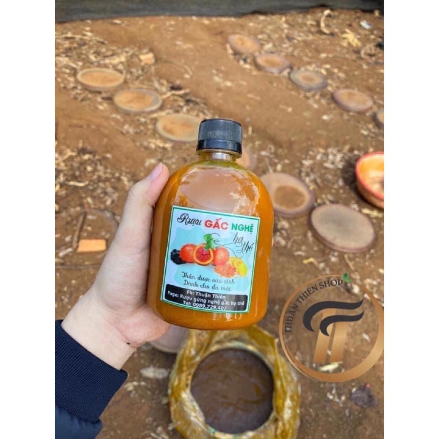 Gừng nghệ gấc hạ thổ