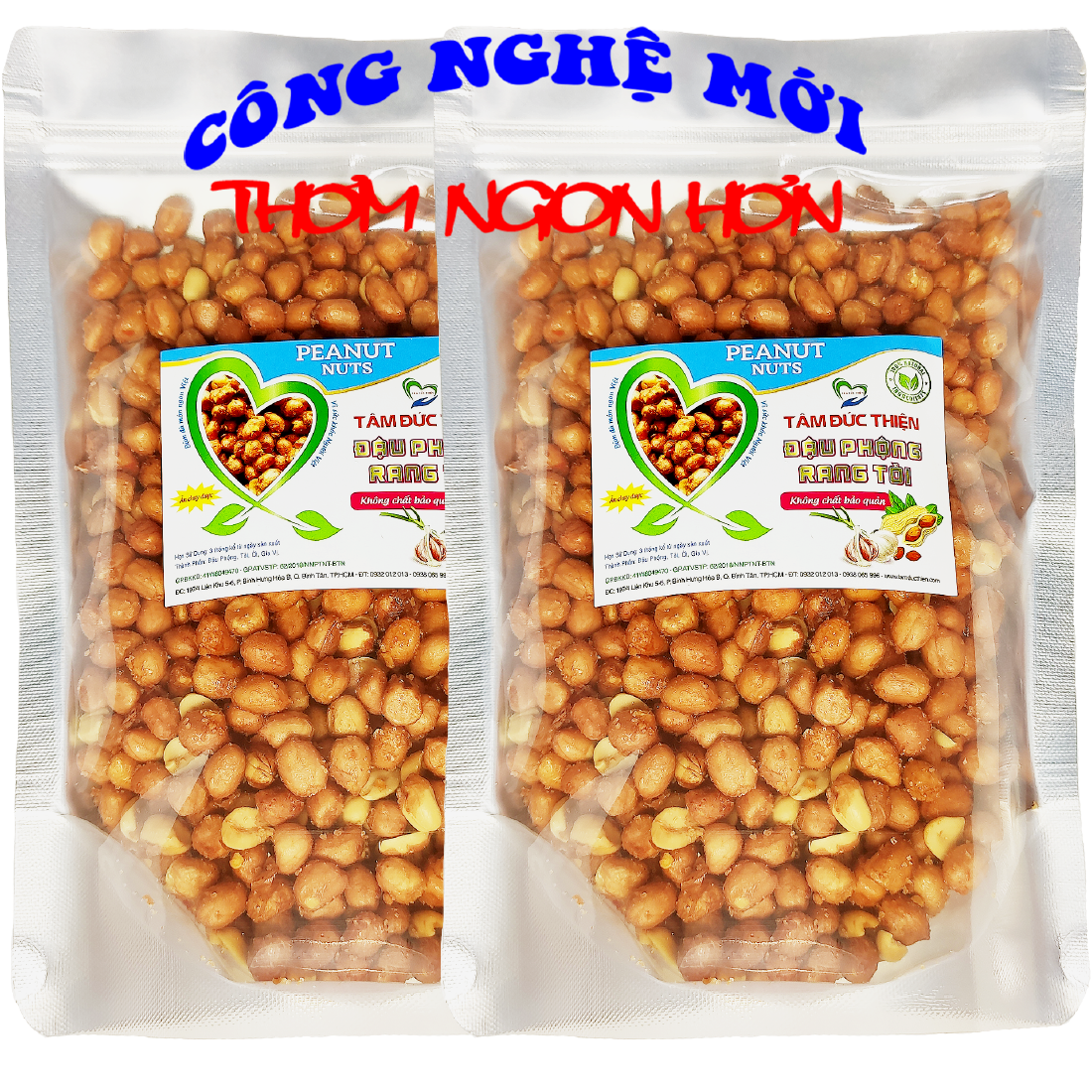 Combo Khách Sỉ 5KG Đậu Phộng Rang Tỏi Ớt Thương Hiệu Tâm Đức Thiện - Combo 10 Túi 500GR hoặc 1 Túi 5KG - Đồ Ăn Vặt - Dành Cho Khách Sỉ - Combo Sỉ - - Thực Phẩm Đóng Gói Đóng Hộp Ăn Liền – Đồ Ăn Vặt Lazada