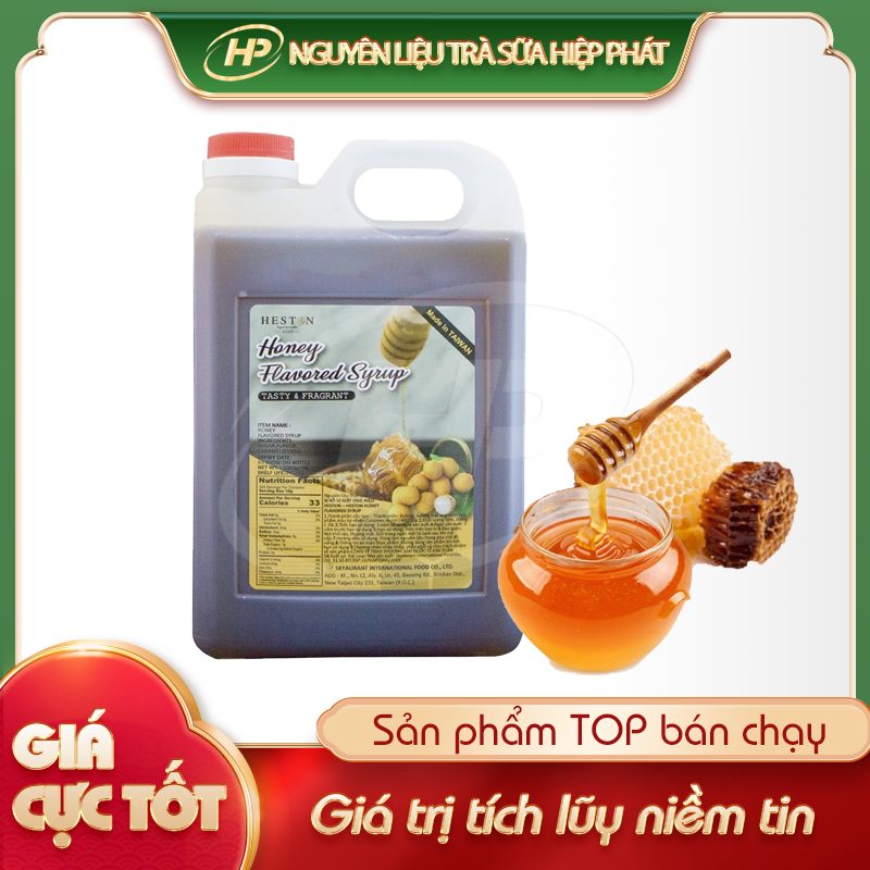 Mật ong heston đài loan - 3kg - - sp108399 - nguyên liệu pha chế trà sữa hiệp phát