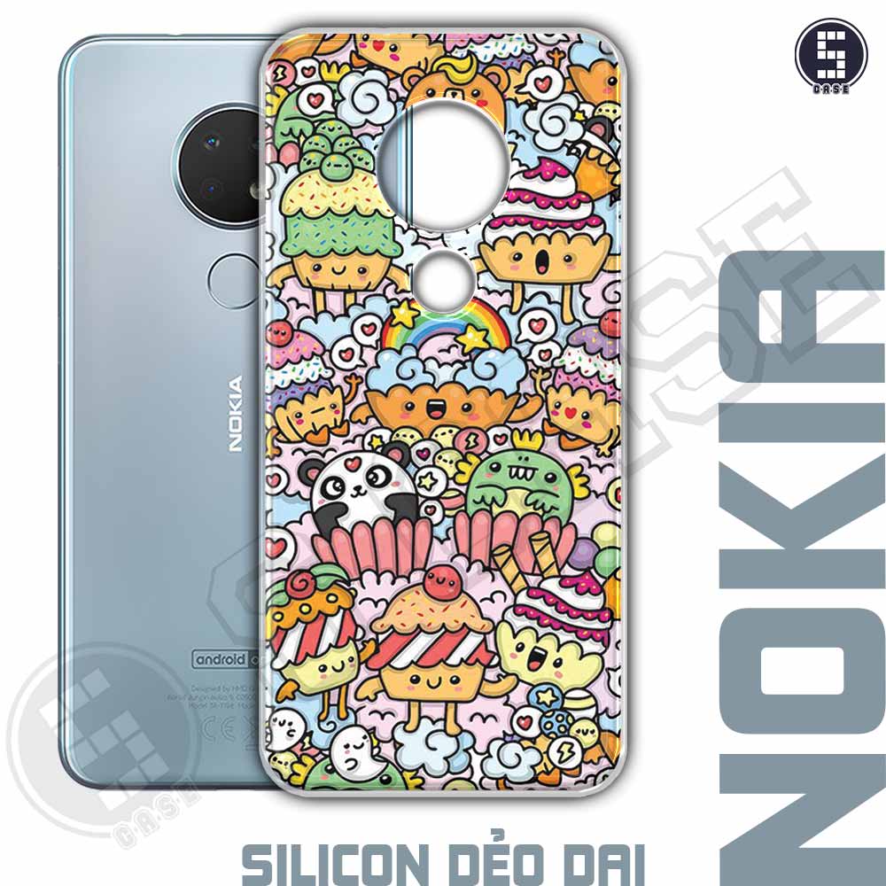 Ốp điện thoại nokia 6.2, nokia 7.2 hình kawaii a900-062