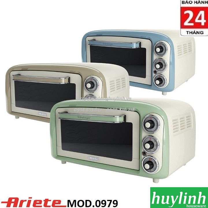 Lò nướng thùng ariete mod 0979 - 18 lít - 1300w