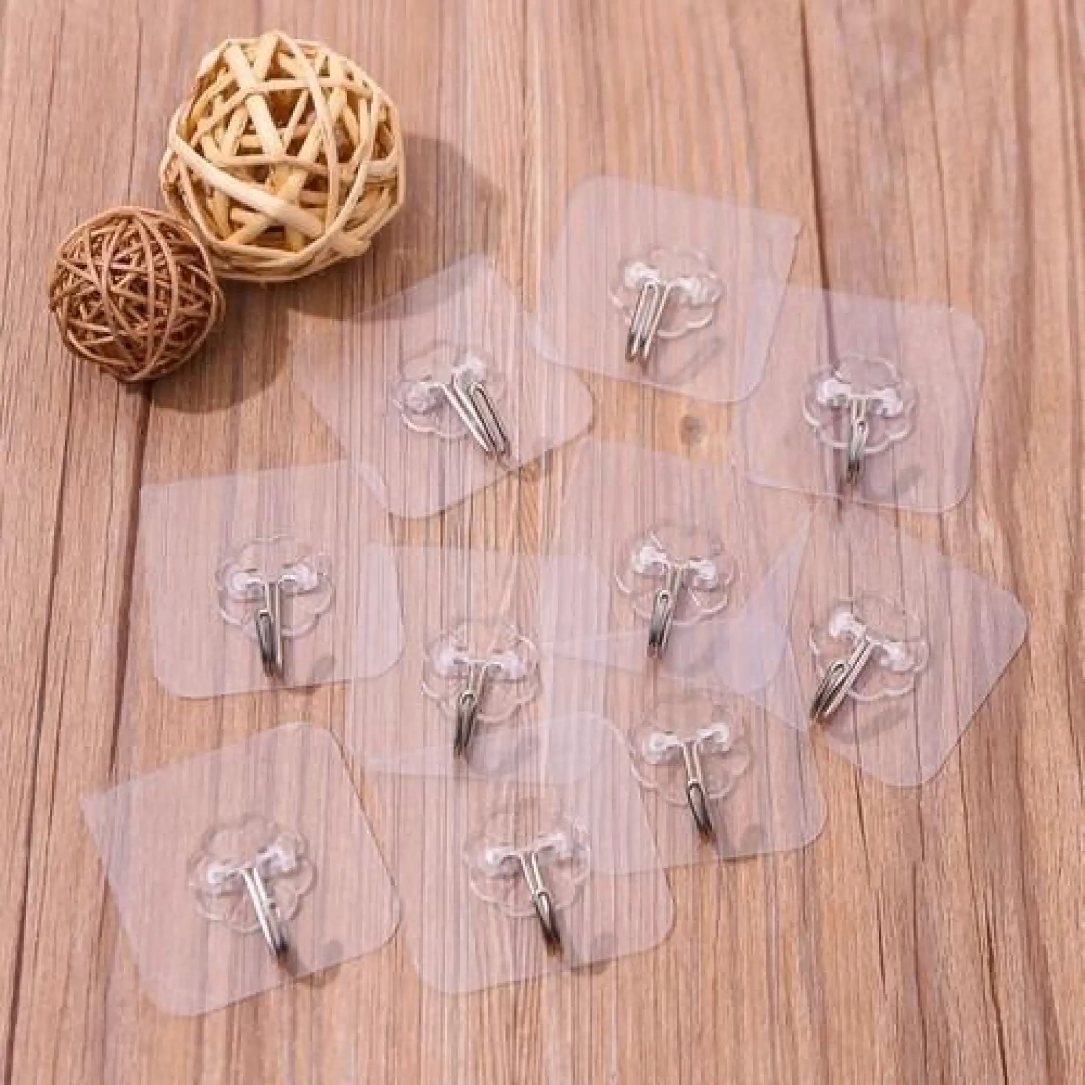 COMBO10 MÓC DÍNH SIÊU CHỊU LỰC - MÓC DÁN TƯỜNG