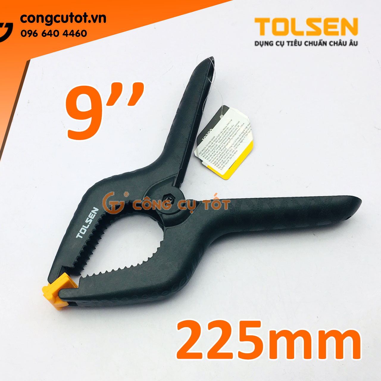 Kẹp lò xo Tolsen size tùy chọn