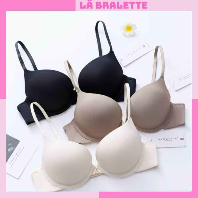 Áo ngực nữ su đúc nâng ngực đệm dày có gọng cao cấp Lá Bralette A28